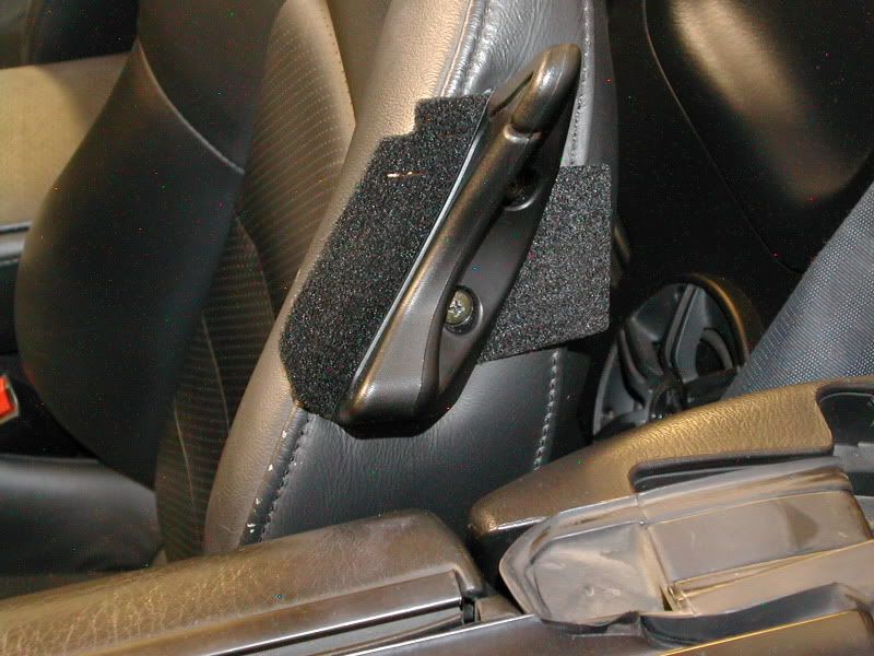 S2000 Seat Belt Felt Getting rid of that damned noise! S2KI Honda